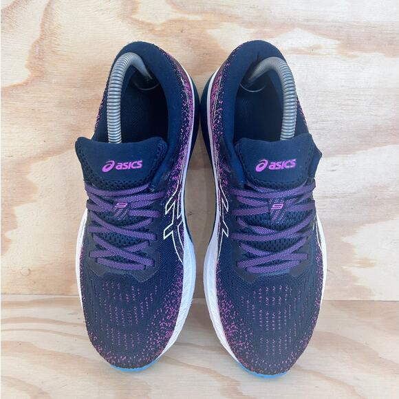 Asics - GT-2000 9 - Running Shoes - Black/Purple - Women's - 8.5 - 1012A867 - Picture 7 of 9